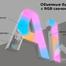 Объемные буквы из акрила с RGB свечением